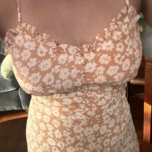 LULUS FLORAL PRINT DRESS 🌸